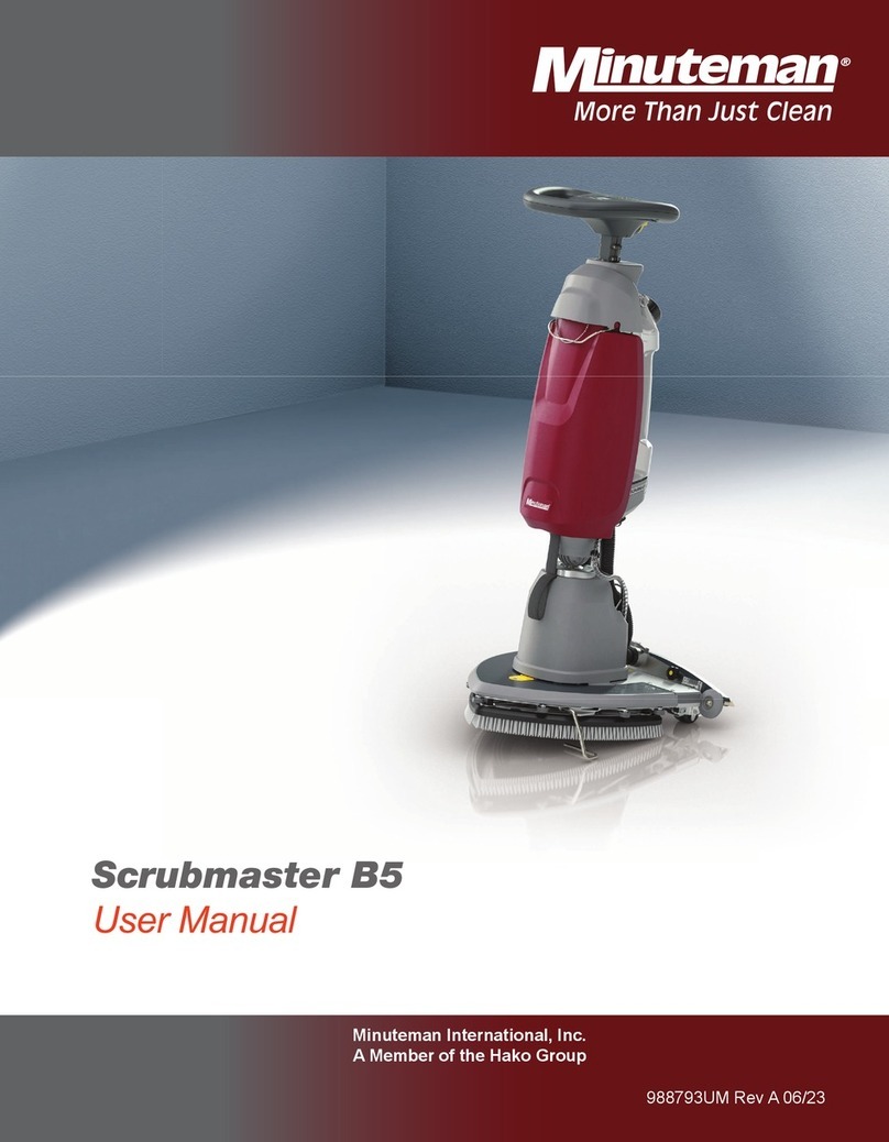 Minuteman Scrubmaster B5 User manual