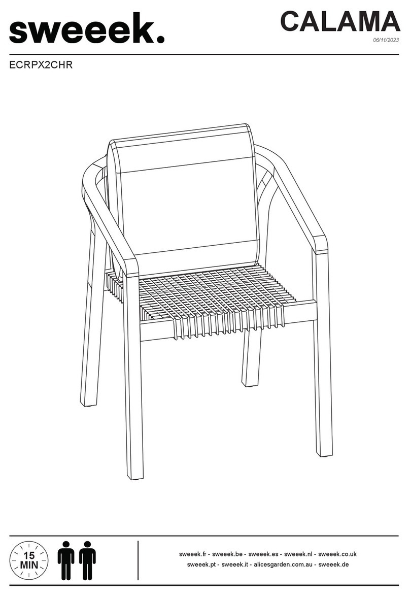 sweeek. CALAMA ECRPX2CHR User manual sweeek. CALAMA ECRPX2CHR User manual