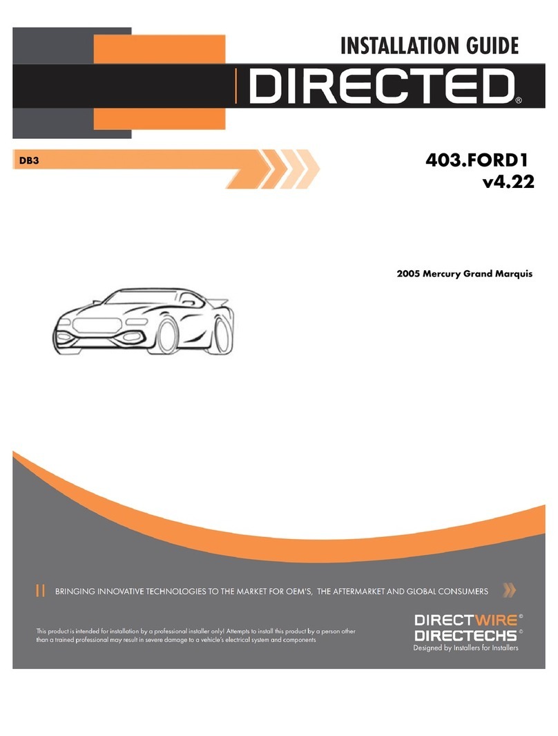 Directed Directechs DB3 User manual Directed Directechs DB3 User manual