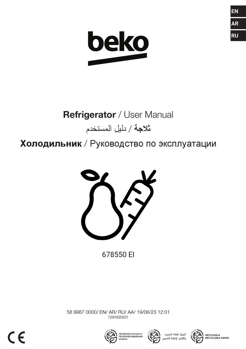 Beko 678550EI user manual