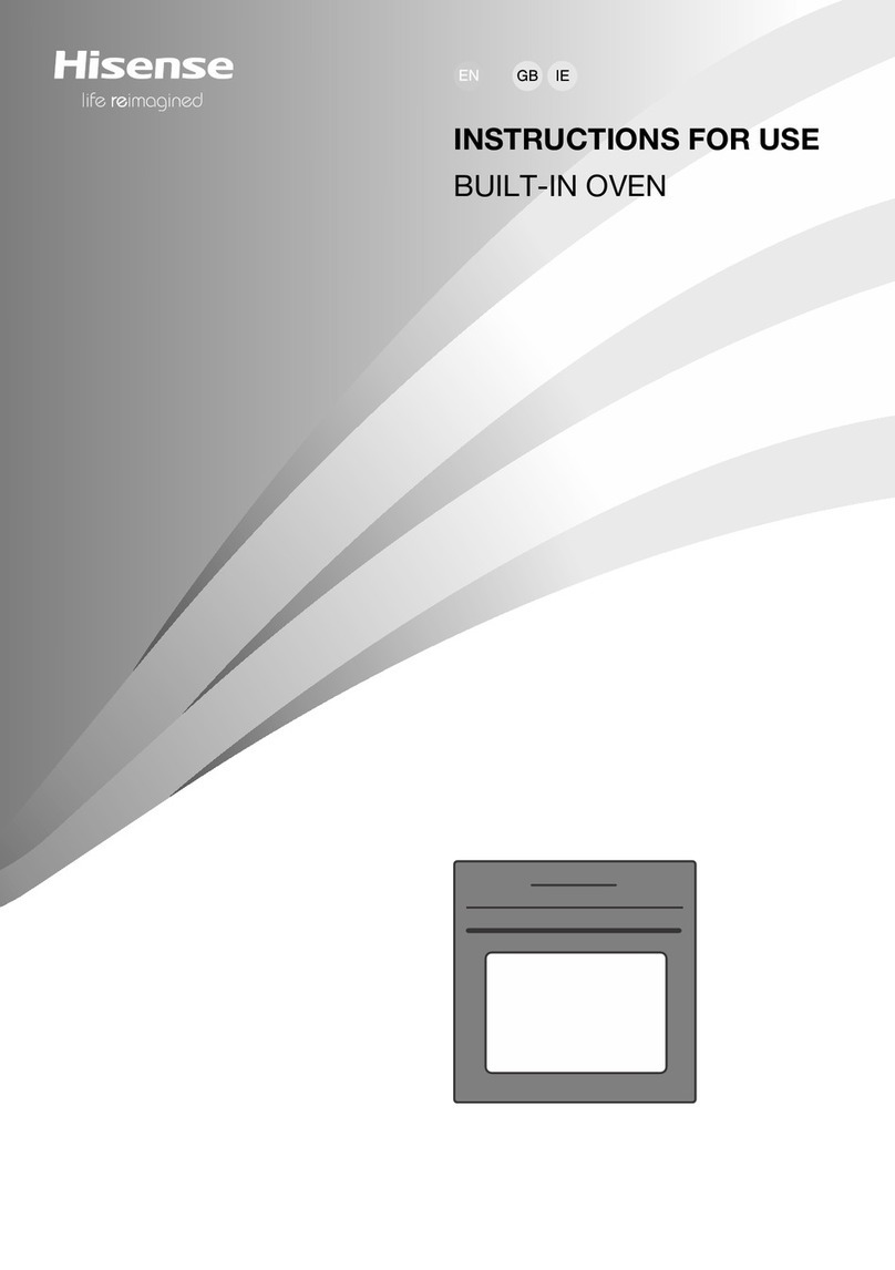 Hisense BSA66346PDBGUK User manual