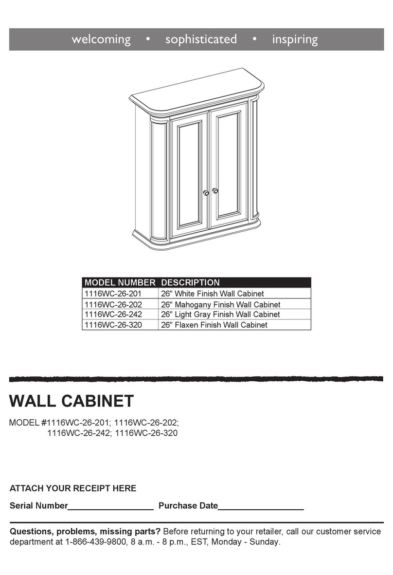 Allen + Roth 1116WC-26-320 User manual Allen + Roth 1116WC-26-320 User manual