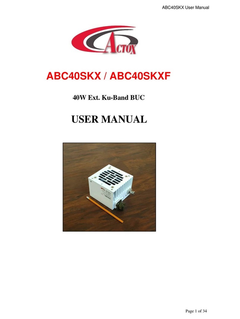 Actox ABC40SKX user manual