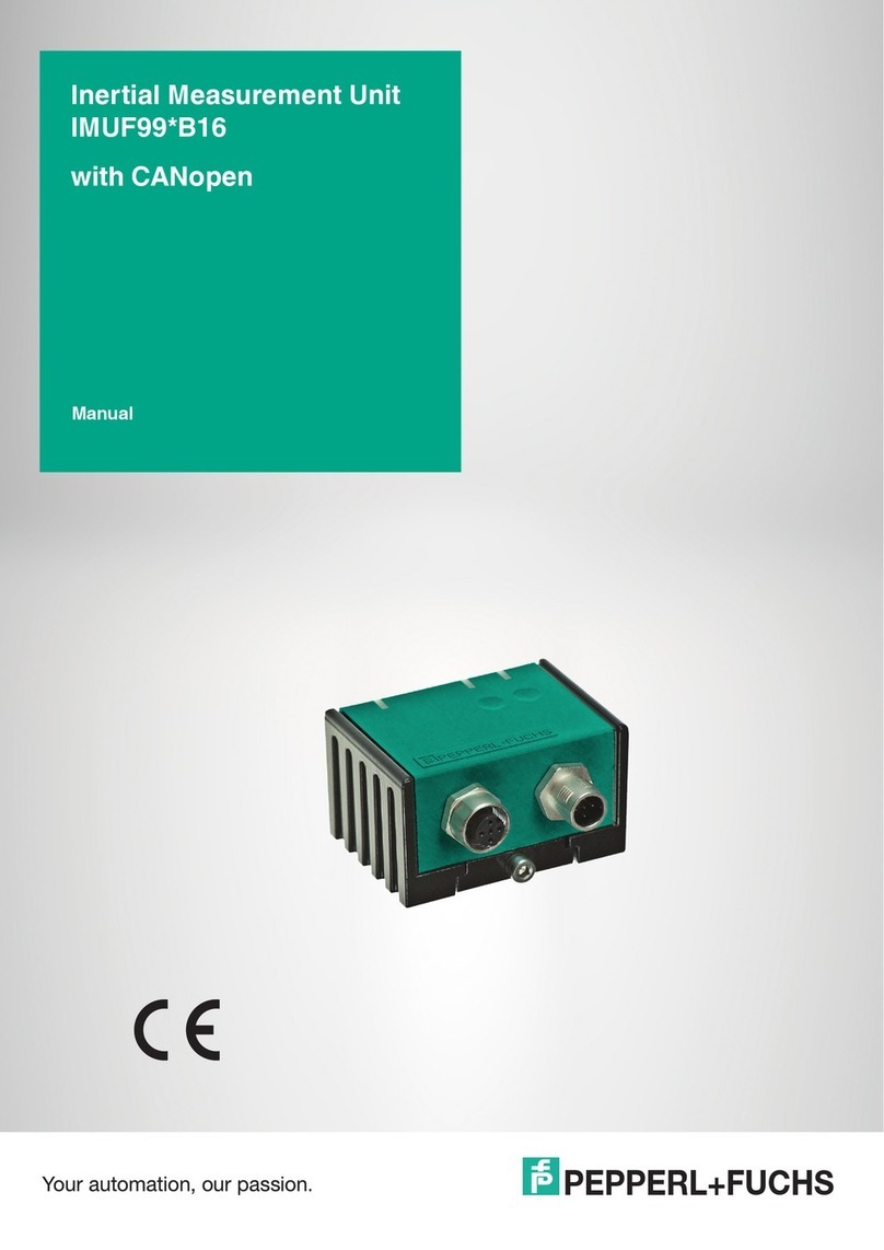 Pepperl+Fuchs IMUF99 B16 Series manual