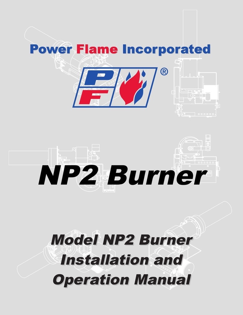 Power Flame NOVA PLUS 2 Installation and operation manual