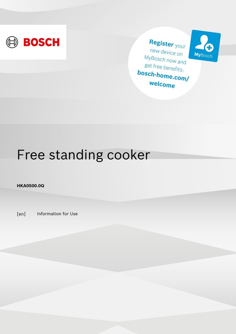 Bosch HKA0500 0Q Series Specification sheet