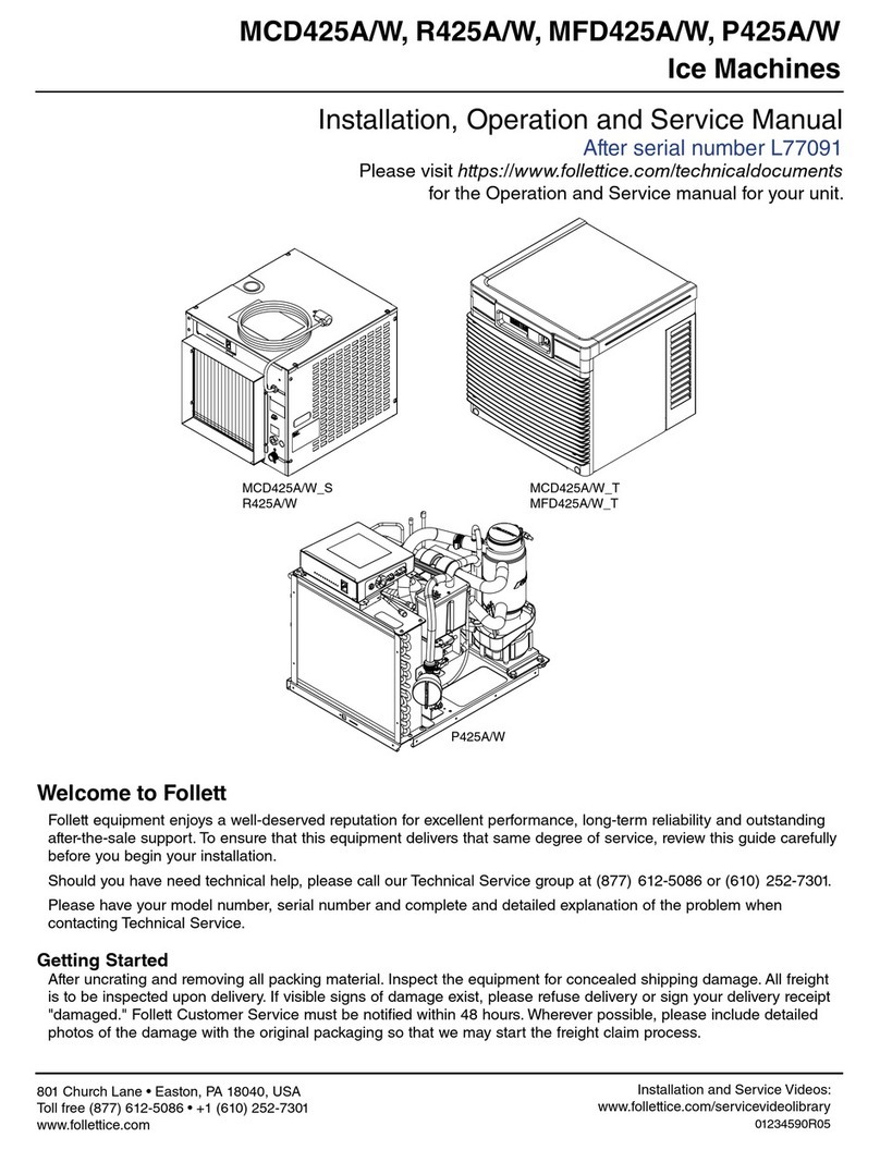 Follett L77091 Setup guide Follett L77091 Setup guide