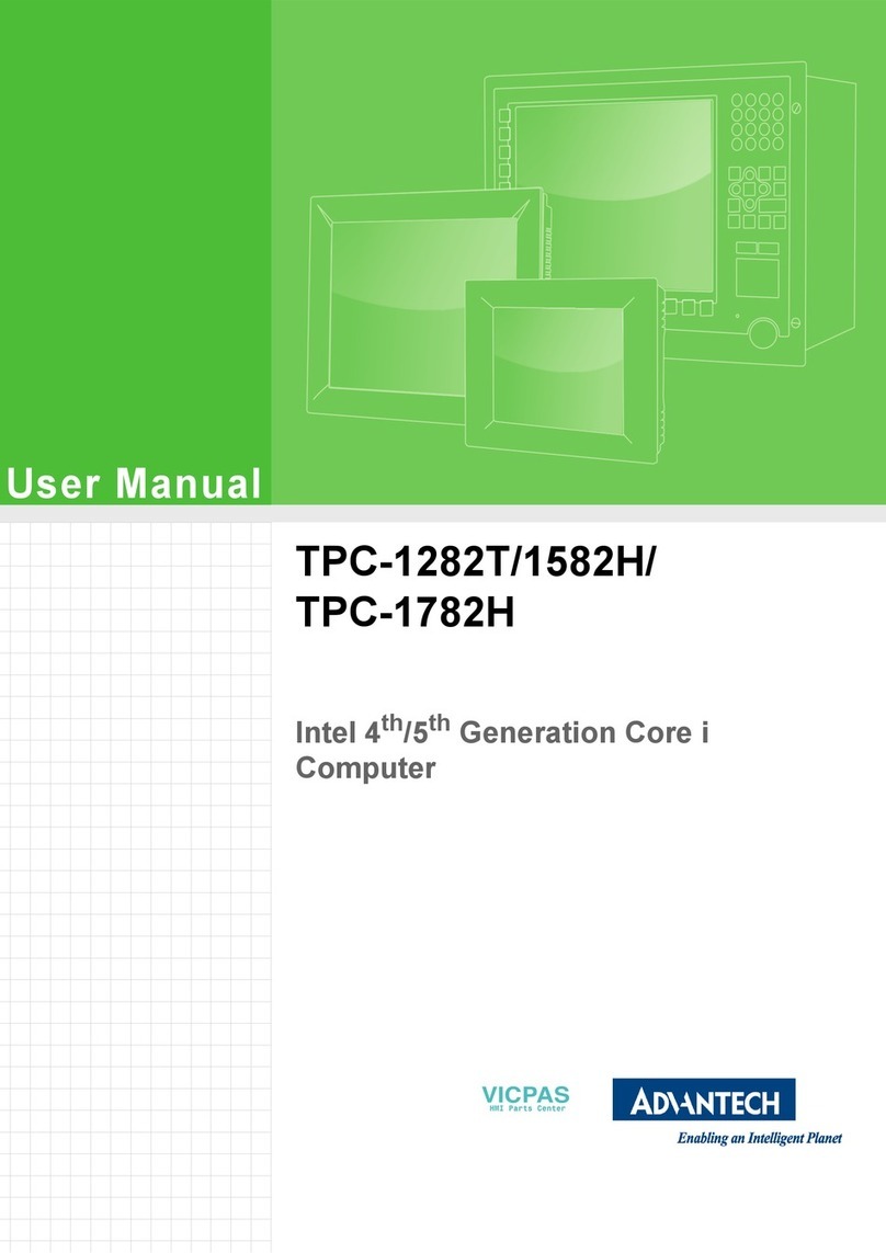 Advantech TPC-1282T user manual