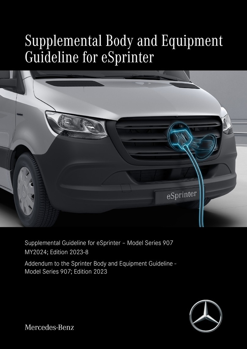 Mercedes-Benz eSprinter 907 Series 2024 Supplemental guide Mercedes-Benz eSprinter 907 Series 2024 Supplemental guide