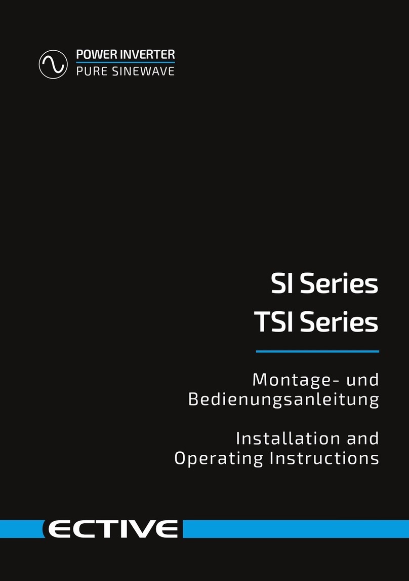 ECTIVE TSI Series Installation and operating instructions