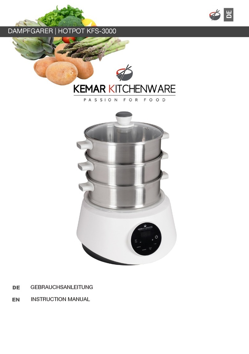 Kemar Kitchenware KFS-3000 instruction manual