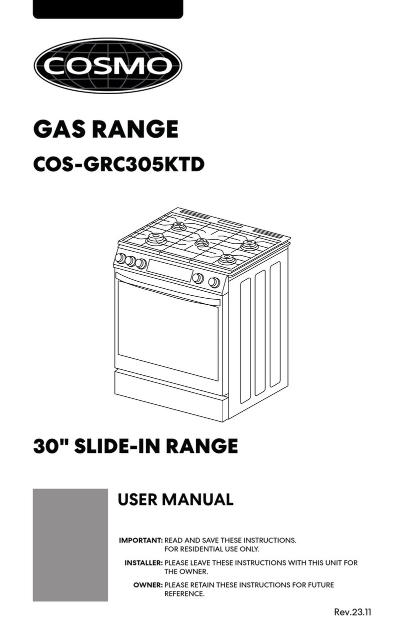 Cosmo COS-GRC305KTD User manual Cosmo COS-GRC305KTD User manual