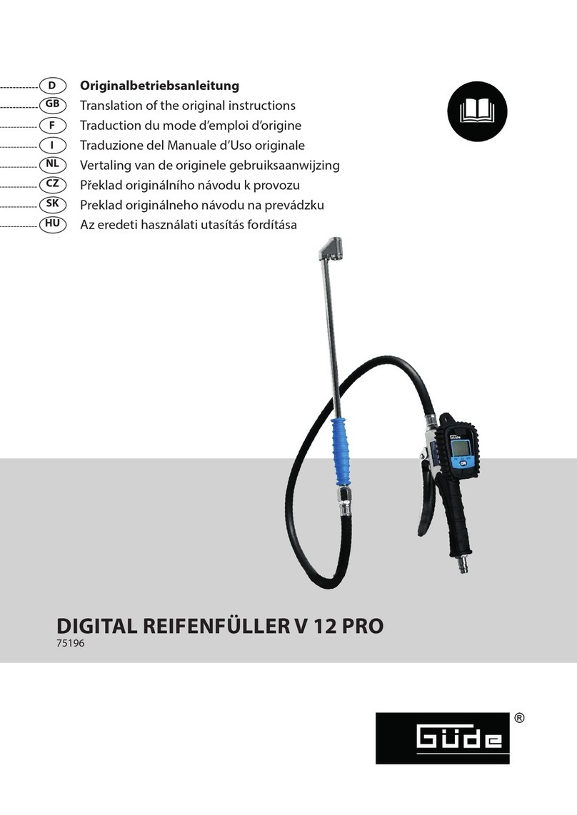 GÜDE V 12 PRO User manual