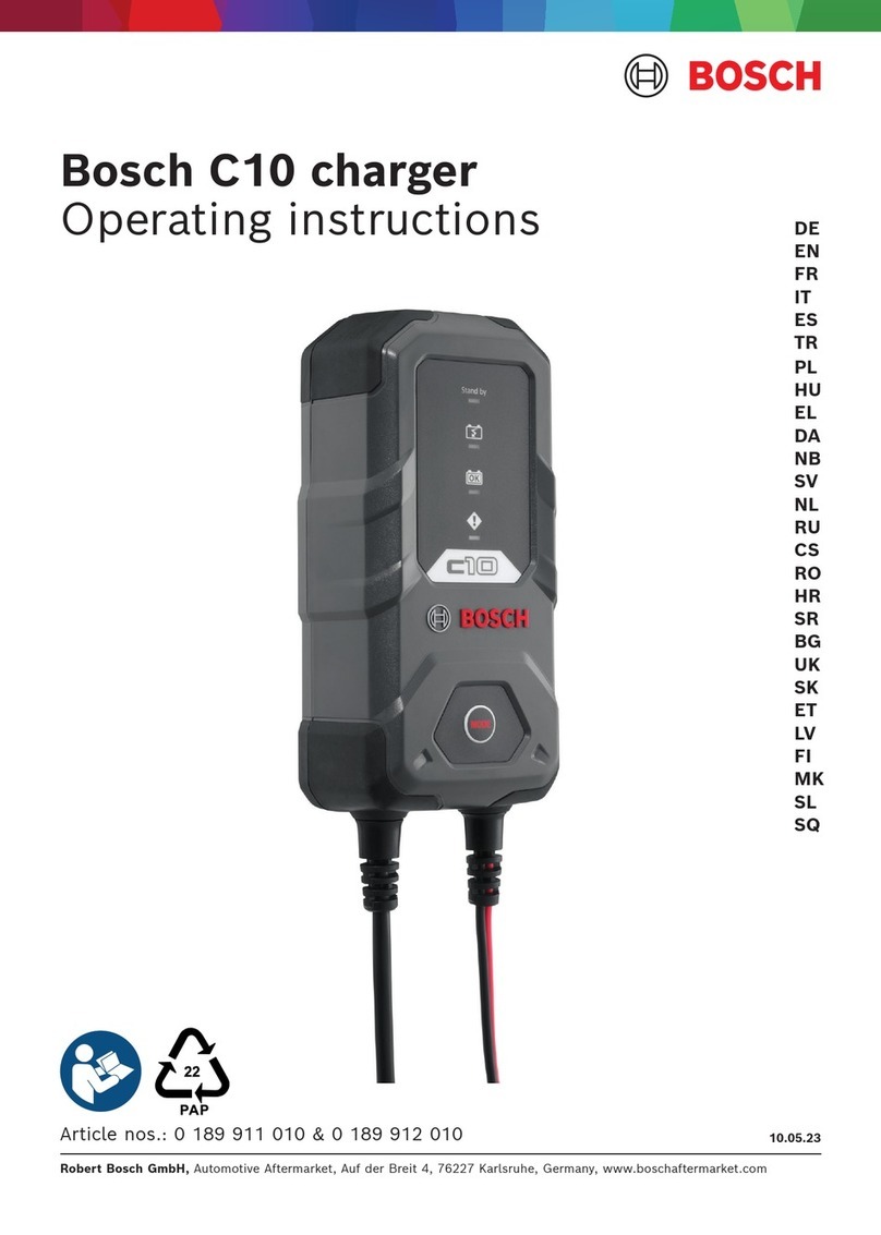 Bosch C10 operating instructions