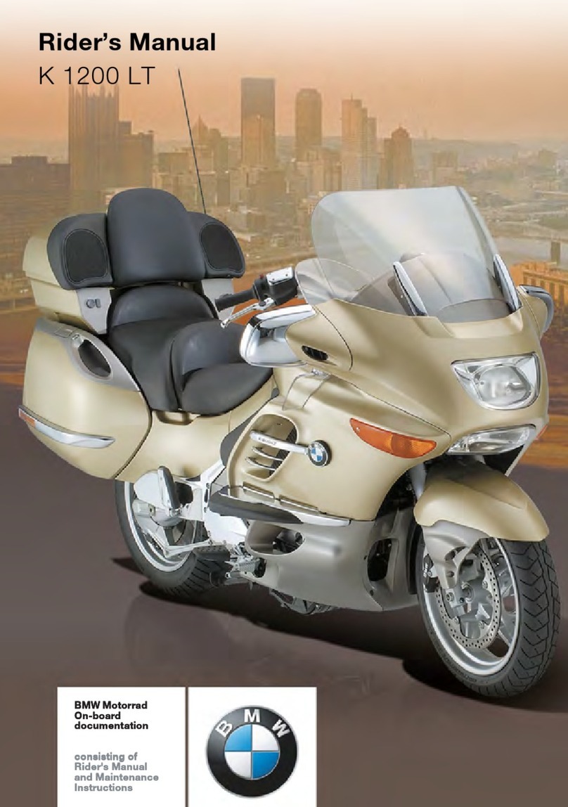 BMW K 1200 LT -  2005 Installation and maintenance manual