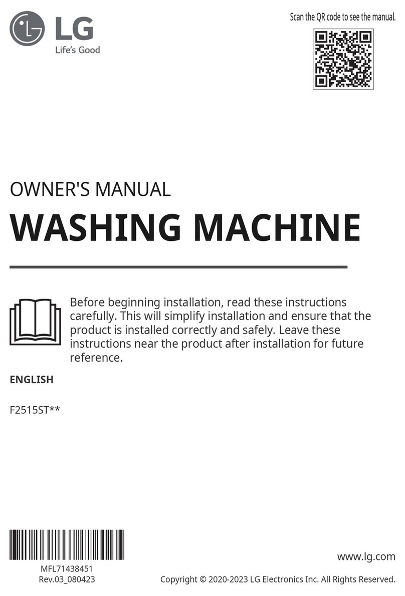 LG F2515ST Series owner's manual