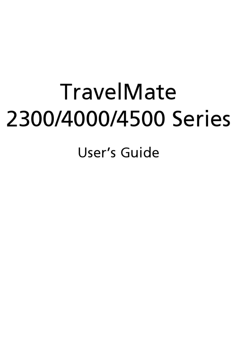 Acer TravelMate 2300 Series user guide