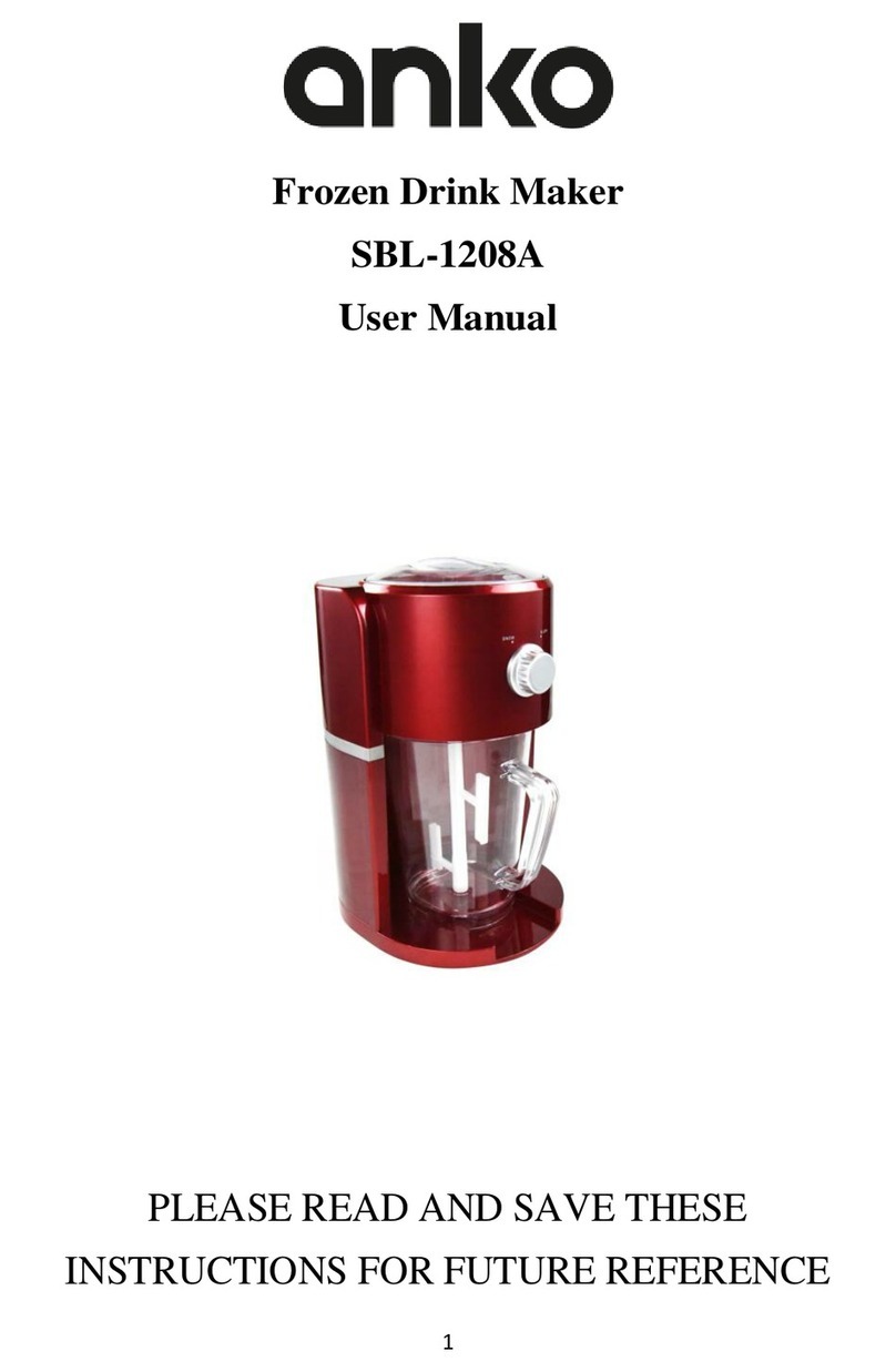 anko SBL-1208A User manual