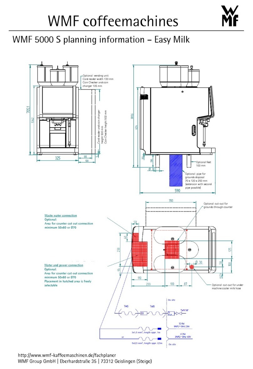 WMF Easy Milk 5000 S Planning information