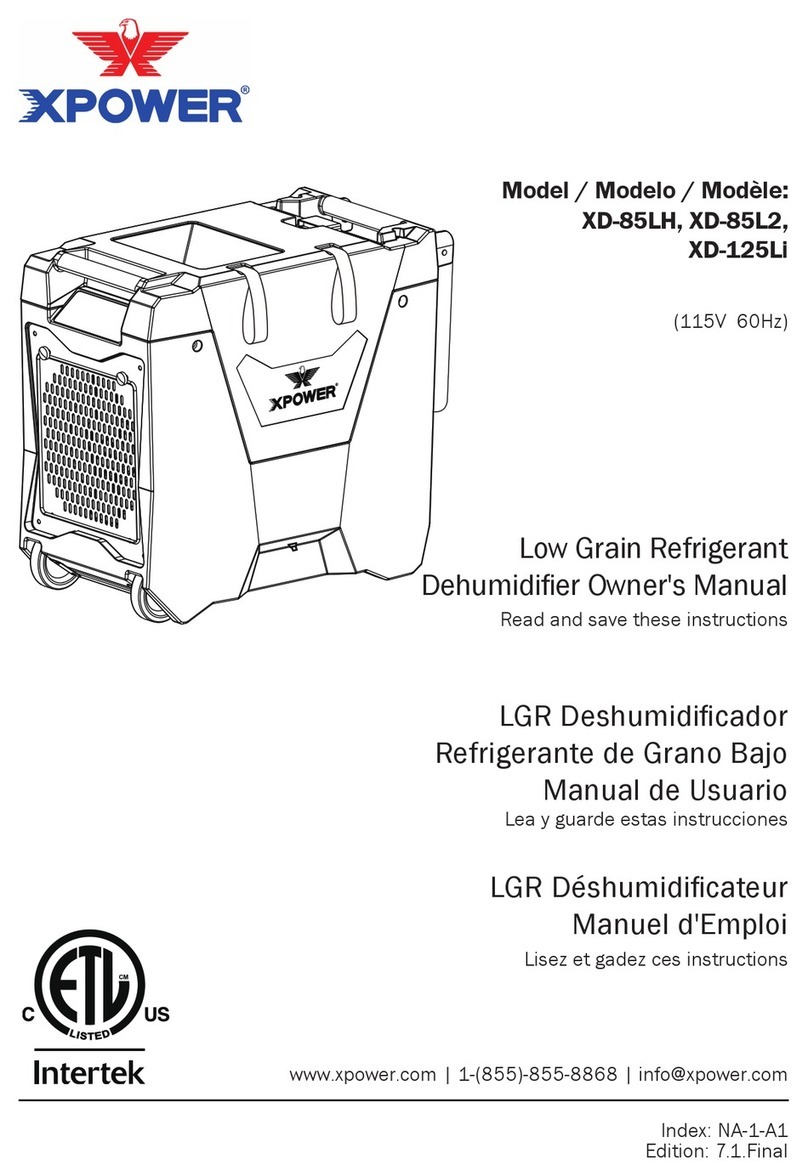 XPower XD-125Li owner's manual
