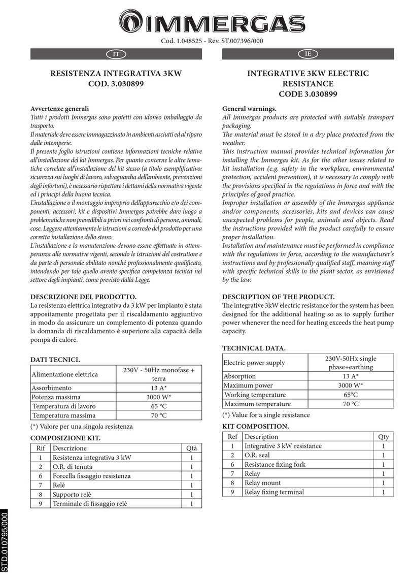 Immergas MAGIS HERCULES PRO instruction manual