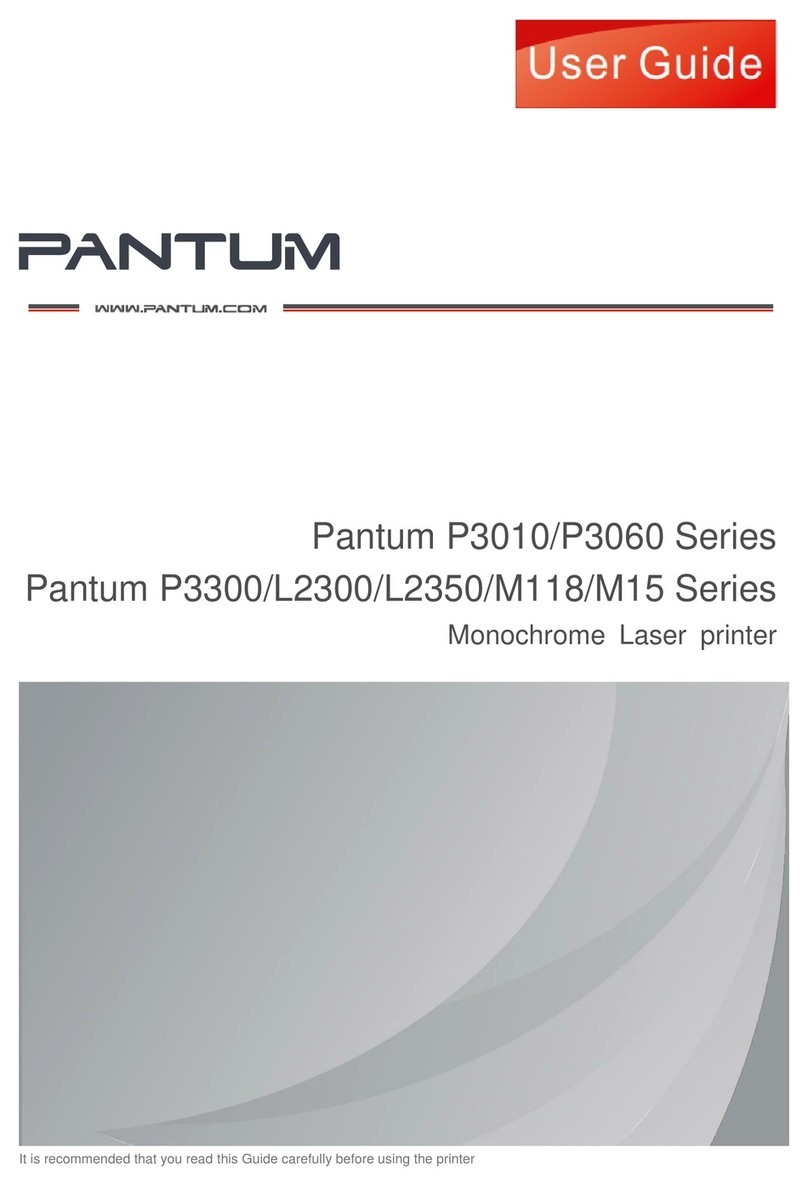 Pantum P3060 SERIES User manual