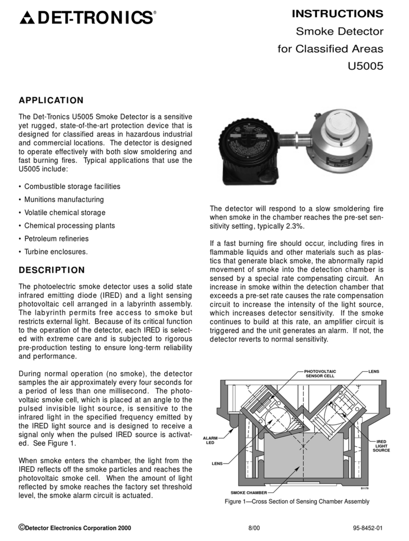 Det-Tronics U5005 instructions