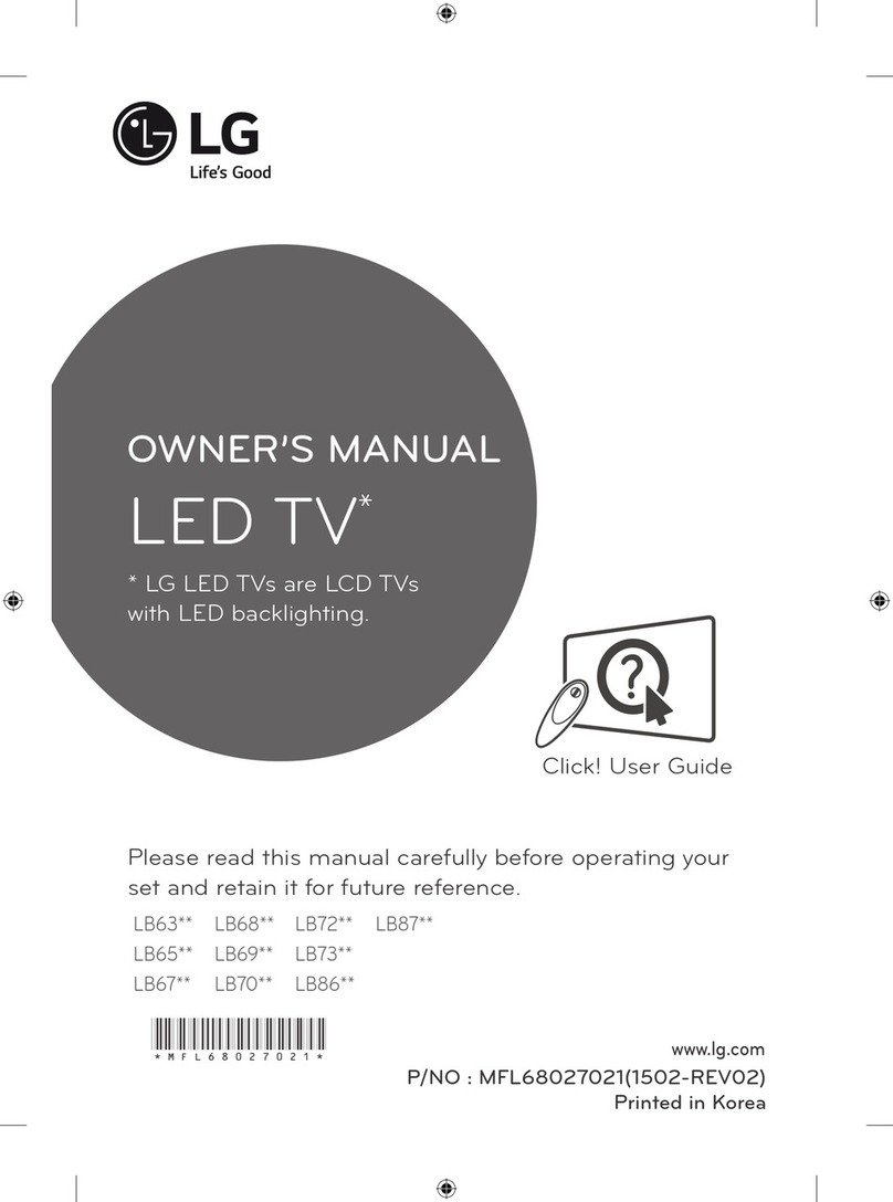 LG LB63 Series User manual