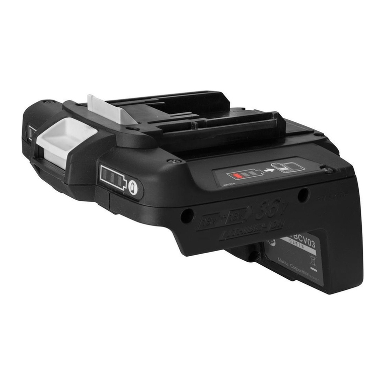 Makita BCV03 user manual