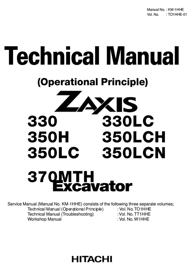 Hitachi Zaxis 330 User manual