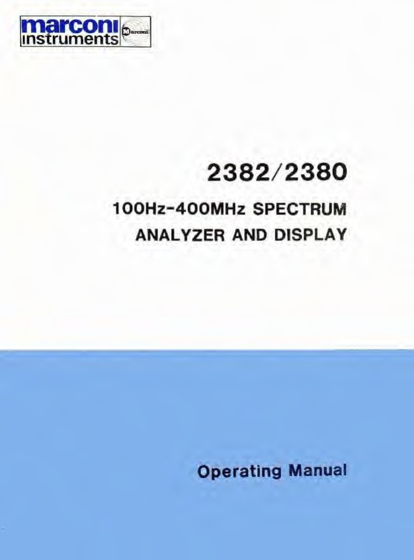 Marconi Instruments 2382 User manual