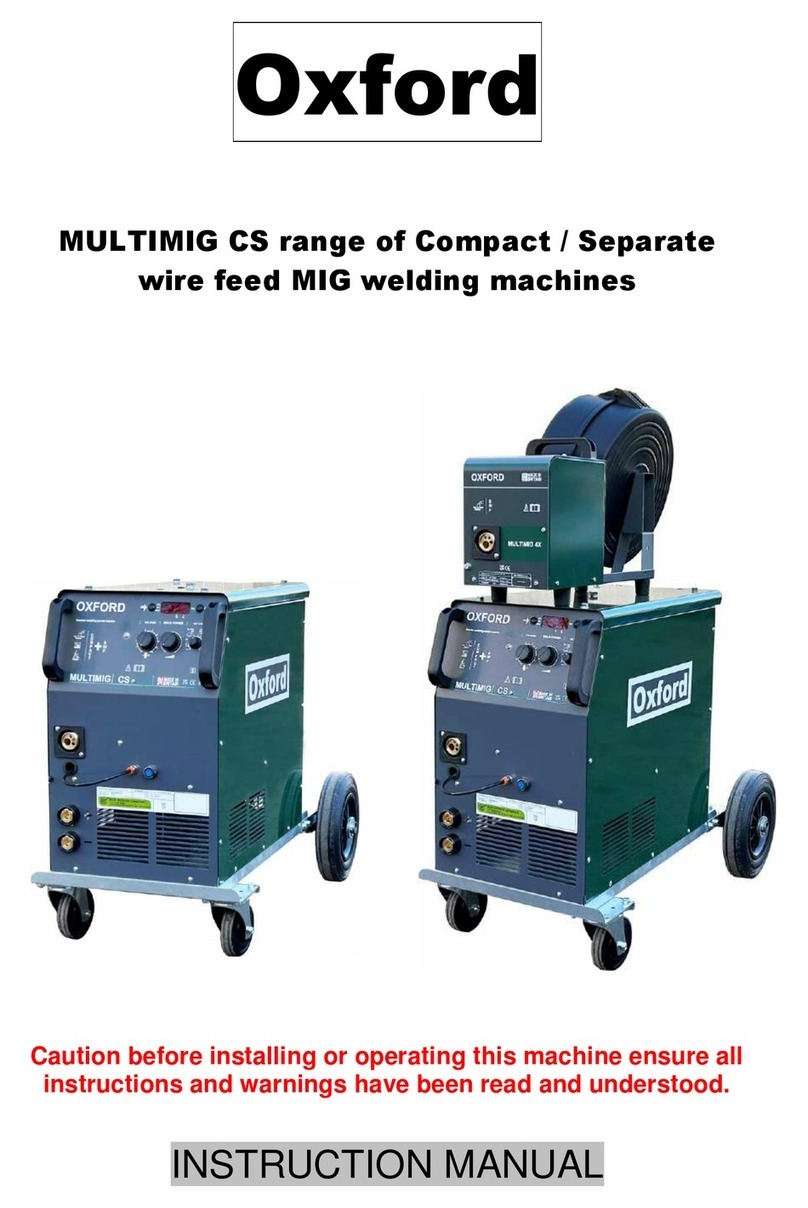 Oxford MULTIMIG CS273 instruction manual