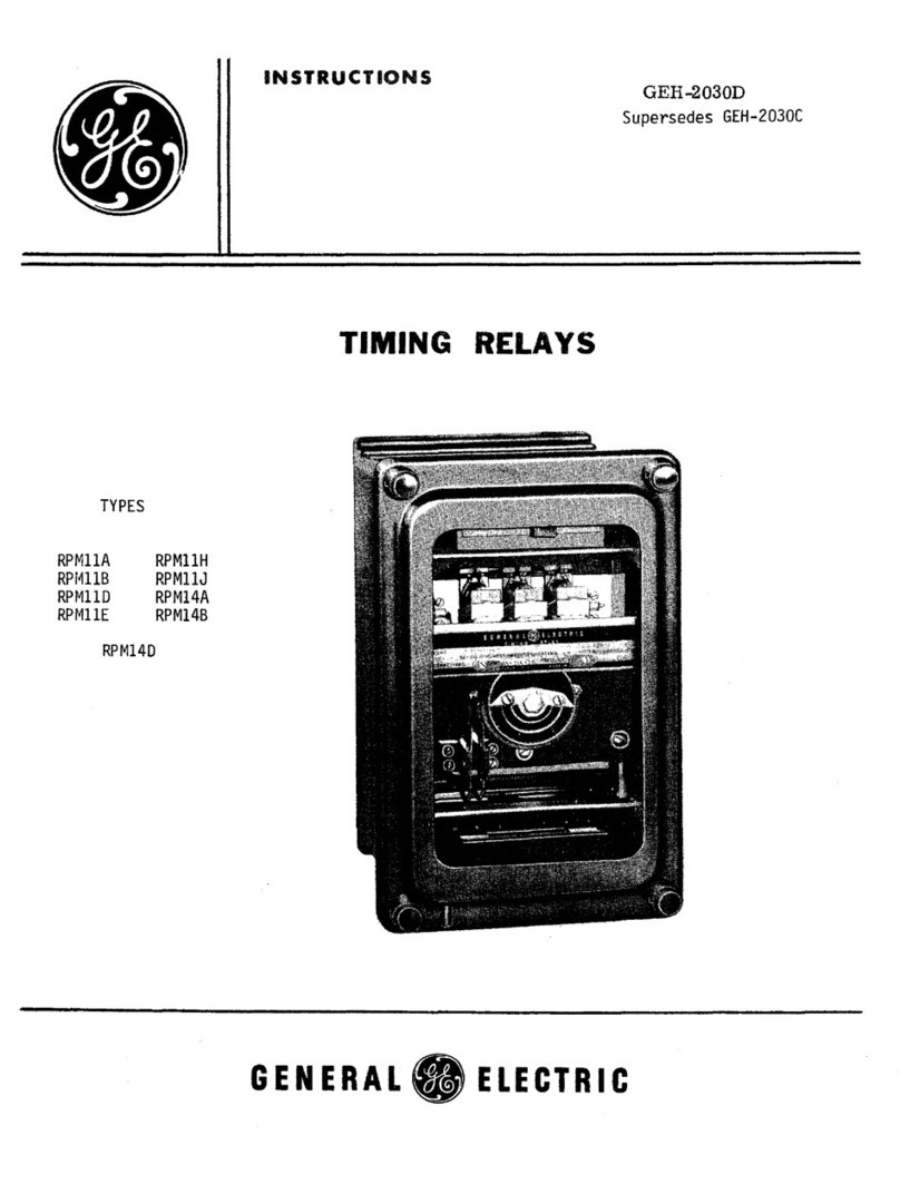 GE RPM11A instructions
