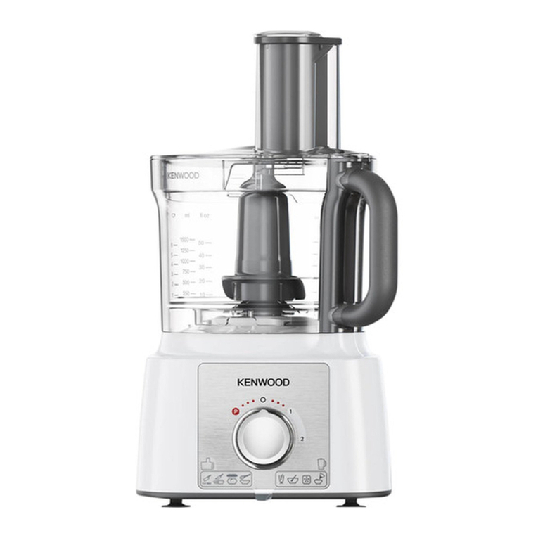 Kenwood MultiPro Express User manual