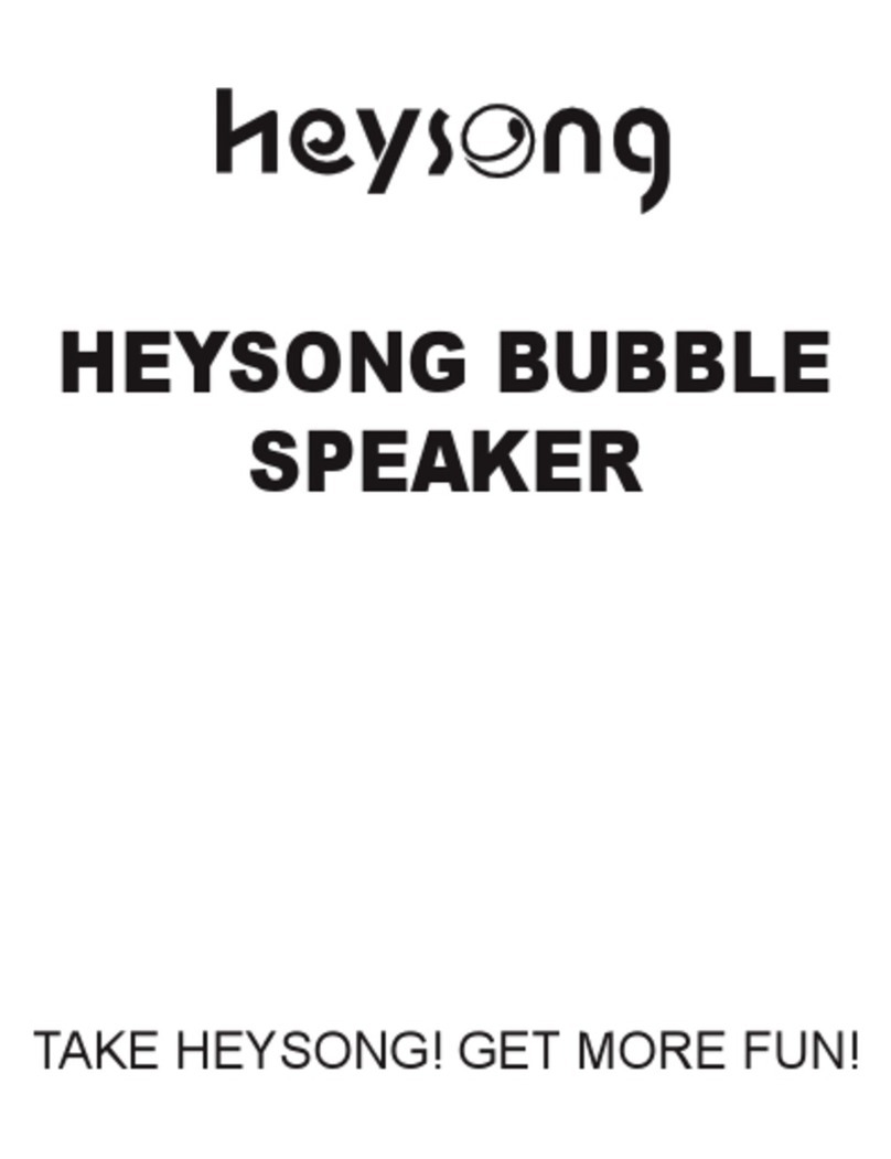 heysong BUBBLE quick start guide