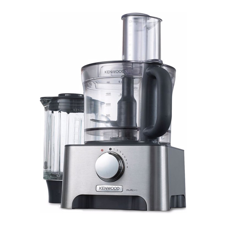 Kenwood MultiPro Classic User manual Kenwood MultiPro Classic User manual