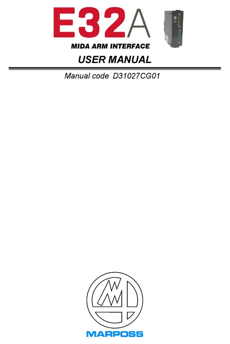 marposs M32A user manual