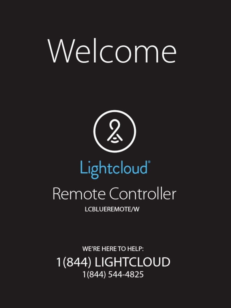 Lightcloud LCBLUEREMOTE/W quick start guide