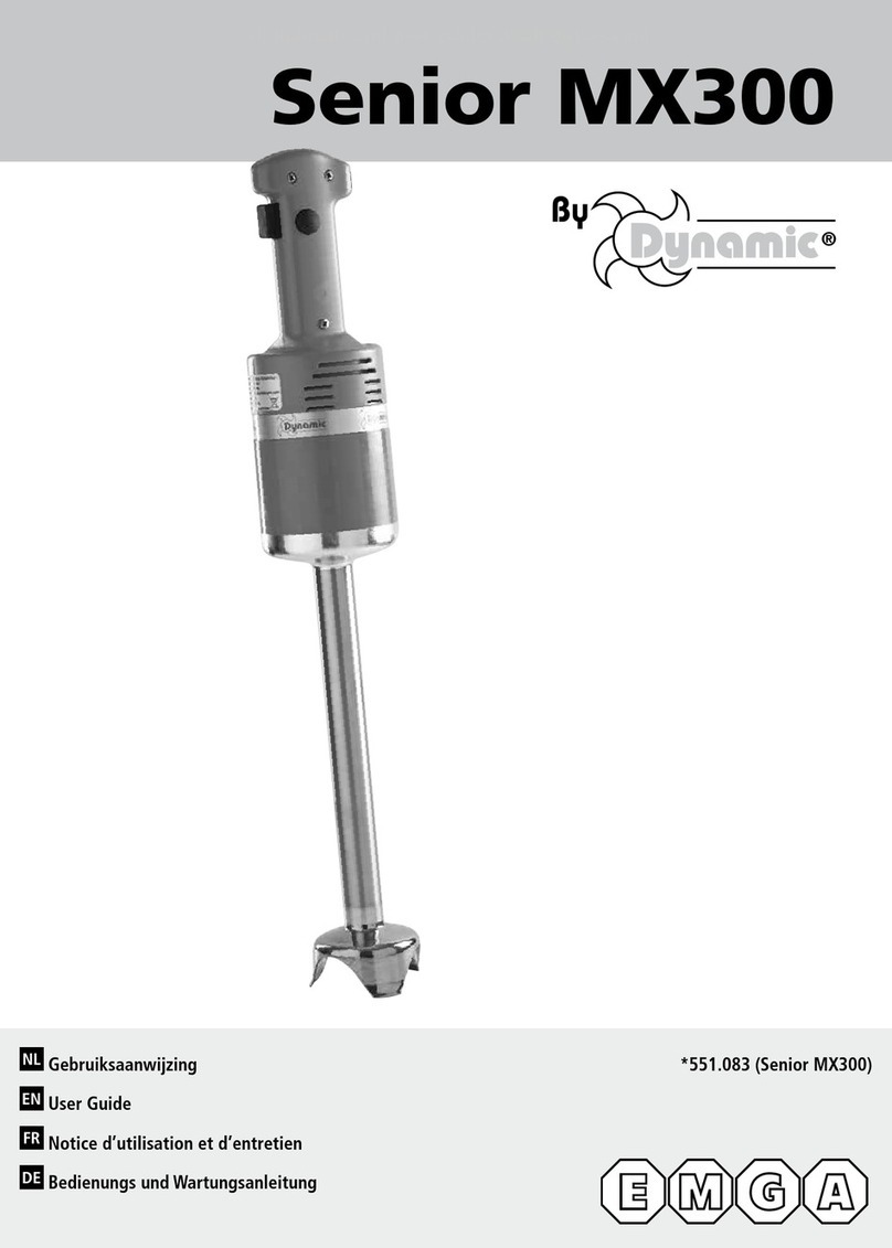 EMGA Dynamic Senior MX300 User manual