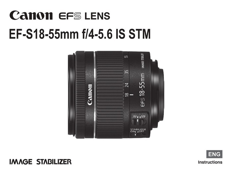 Canon EF-S18-55mm f/3.5-5.6 IS STM instructions