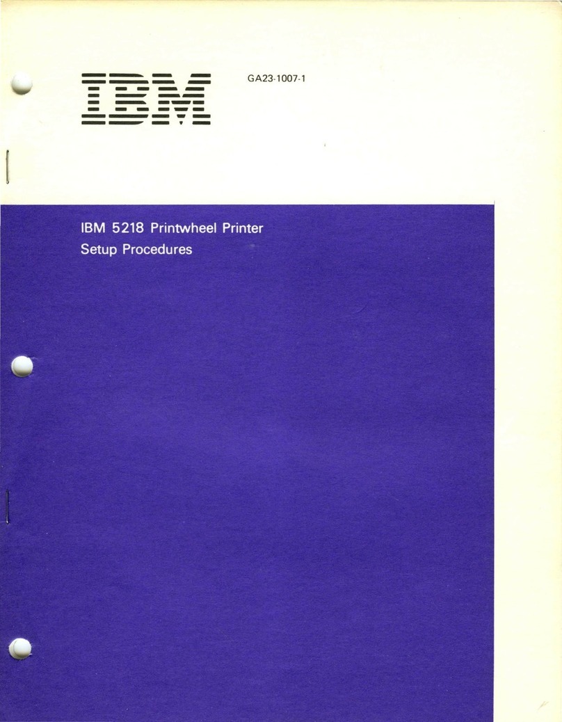 IBM 5218 Manual