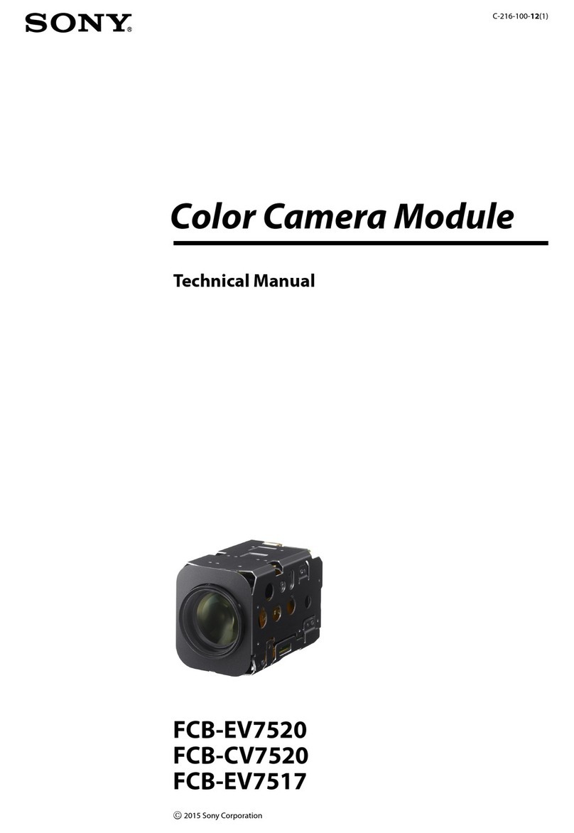 Sony FCB-EV7517 User manual