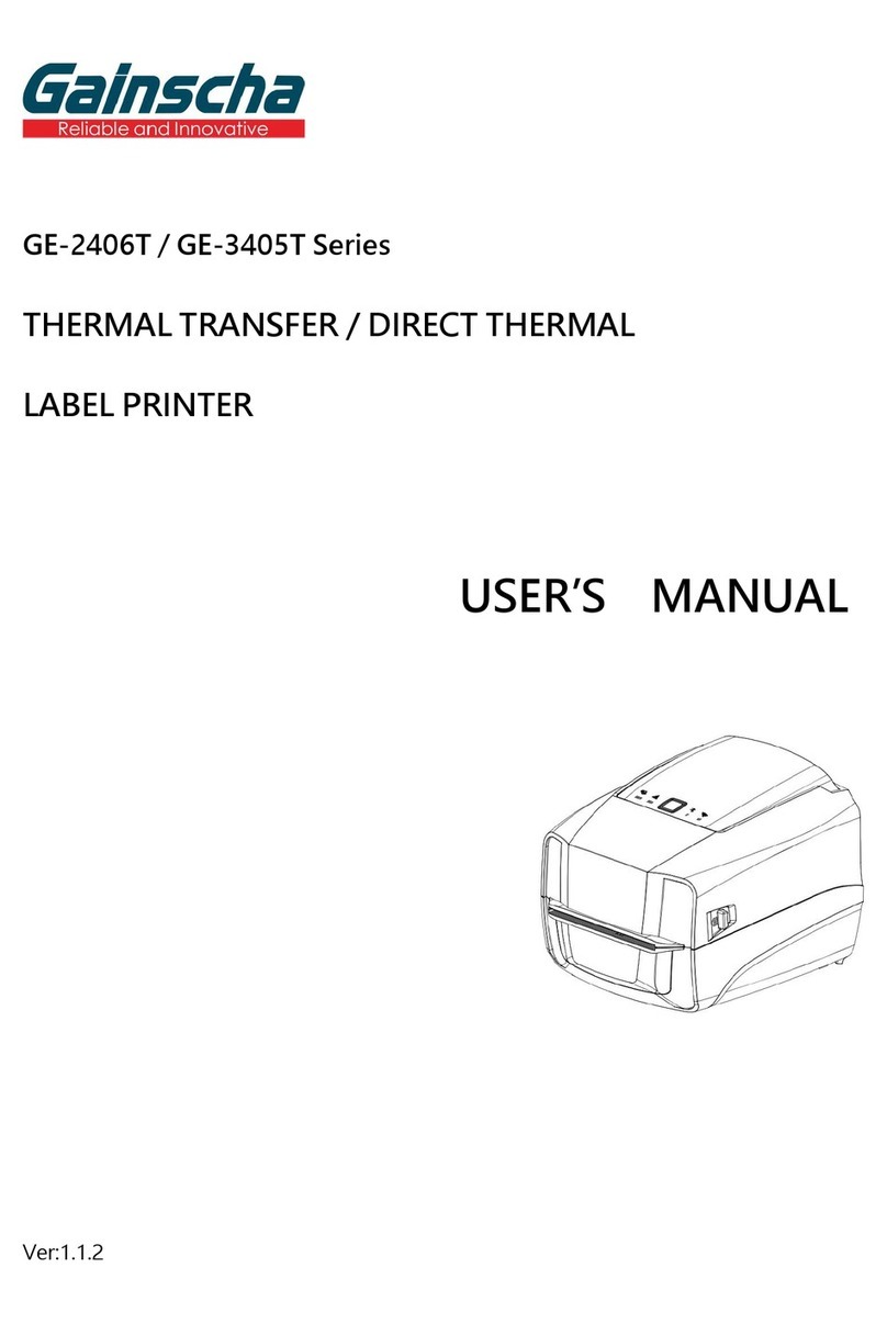Gainscha GE-2406T Series User manual
