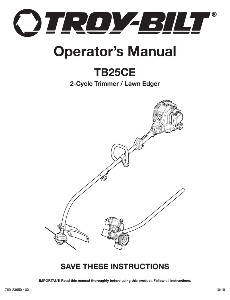 Troy-Bilt TB25CE User manual