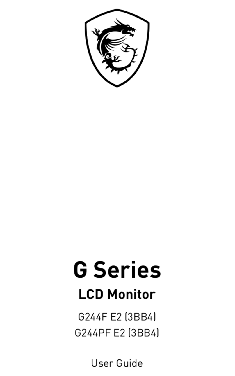 MSI G244F E2 (3BB4) User manual MSI G244F E2 (3BB4) User manual