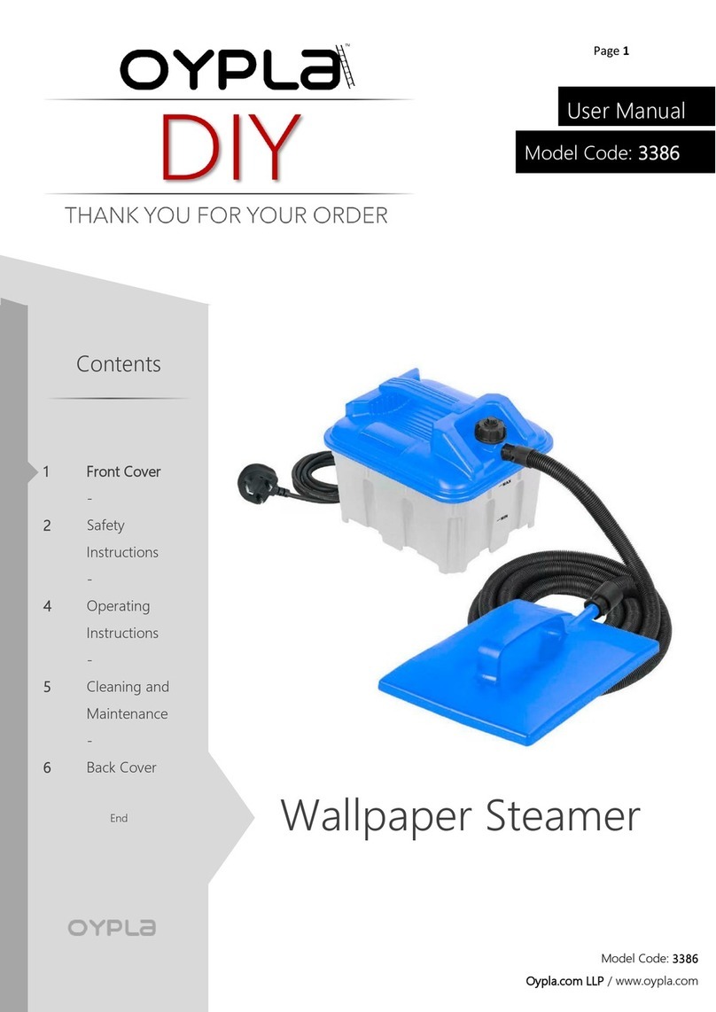 OYPLA DIY 3386 user manual