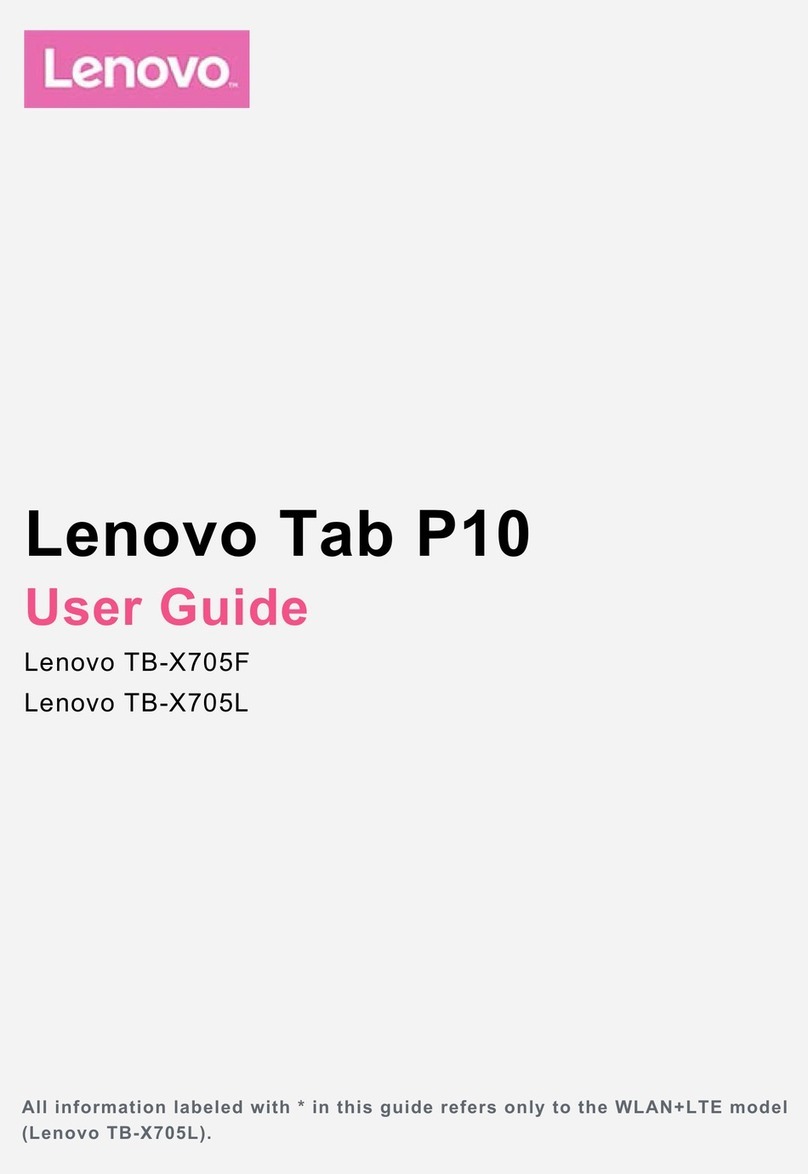 Lenovo TB-X705F User manual