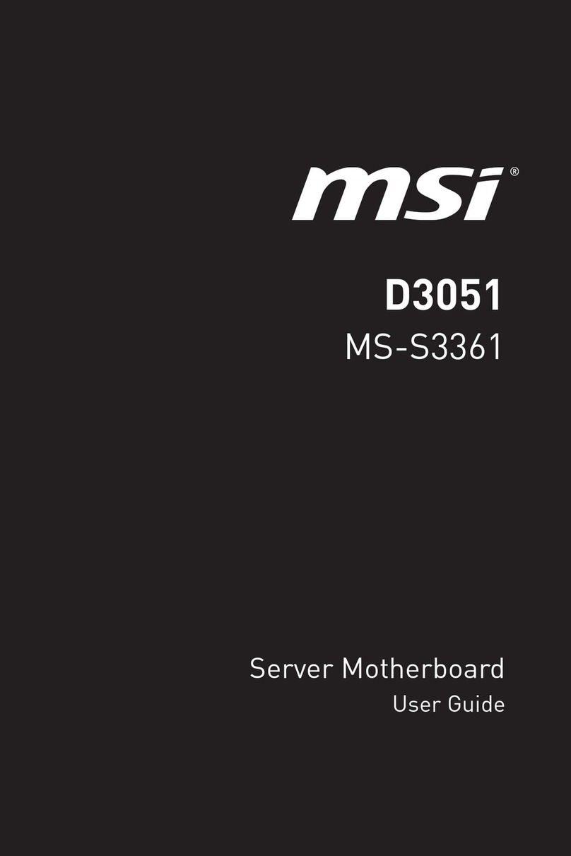 MSI MS-S3361 user guide