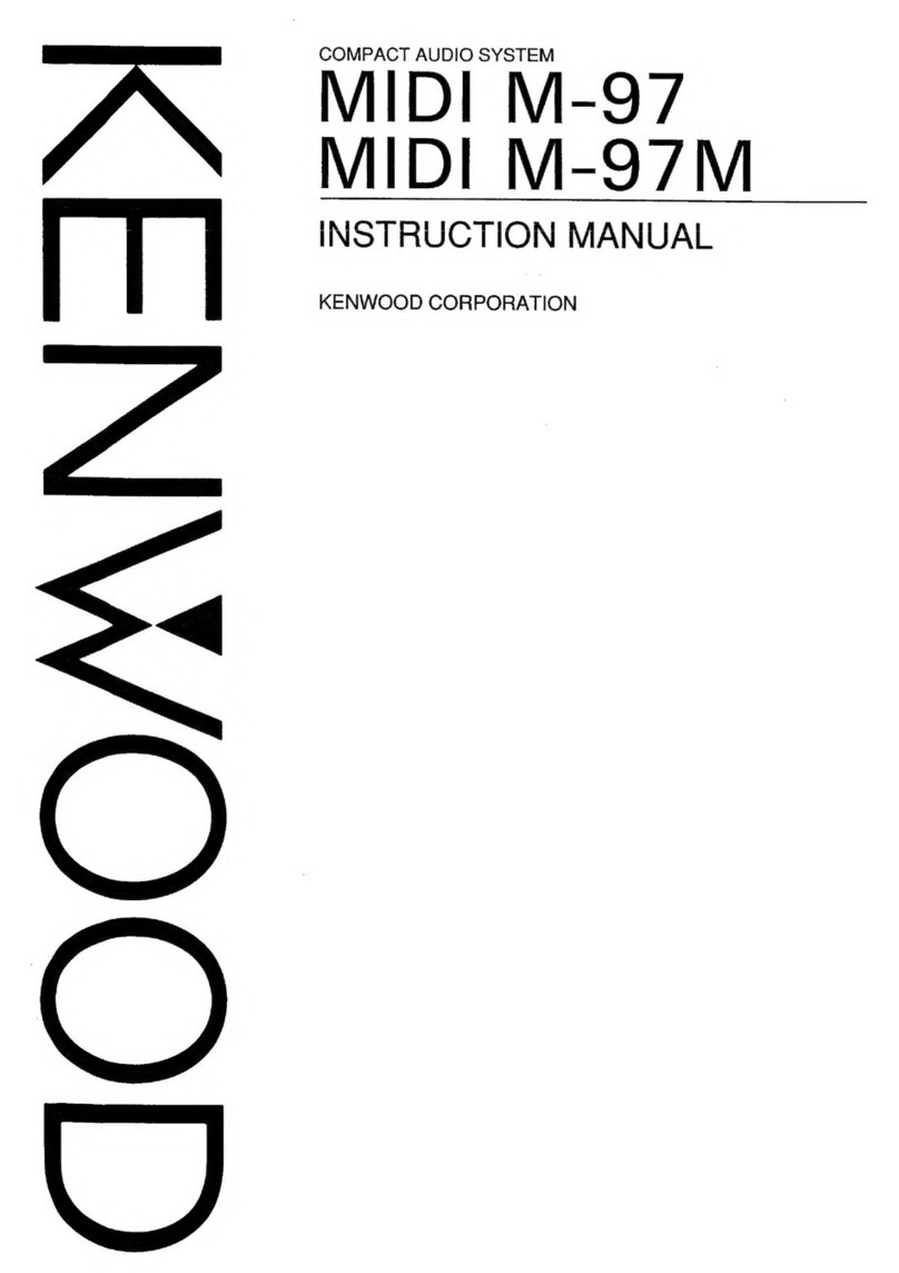 Kenwood MIDI M-97 instruction manual