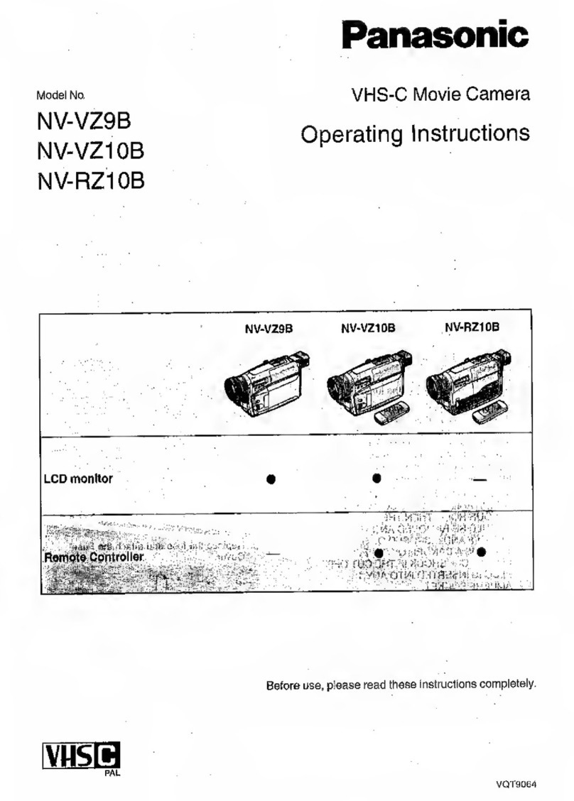 Panasonic NV-VZ9B operating instructions